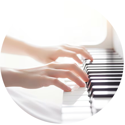 大人もピアノレッスン